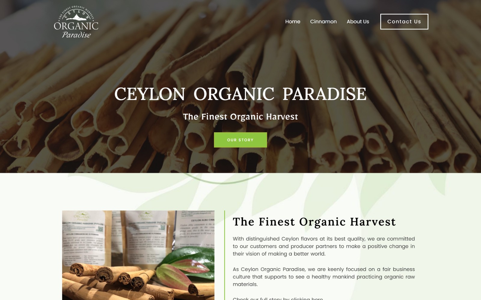 Ceylon Organic Paradise Preview